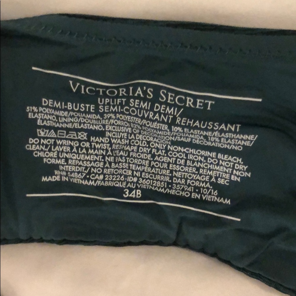 Victoria’s Secret uplift semi-Demi size 34B - Picture 4 of 4